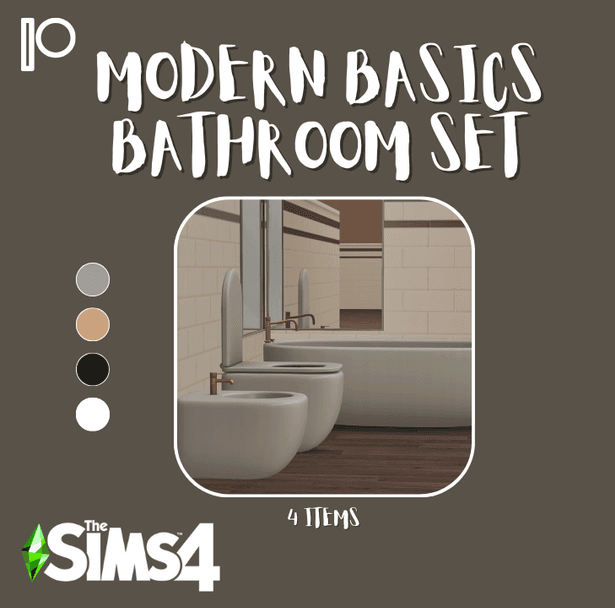 Скриншот мода Набор для ванной Modern Basics Bathroom